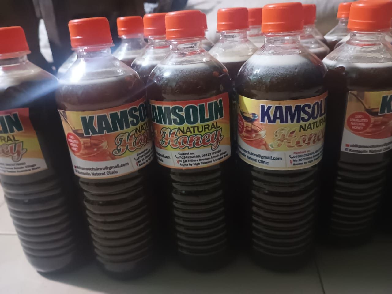 Kamsolin Natural Honey